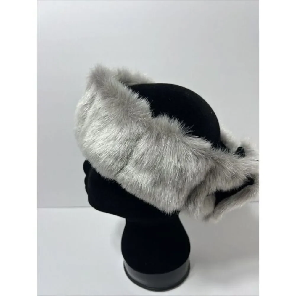 Faux Fur Head Band Silver Fox Terry Lewis Classic‎ Luxuries